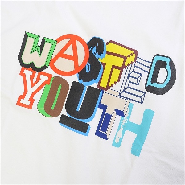 Wasted youth way ste do Youth Verdy ×UNDERCOVER Logo LS long T белый Size [XL] [ новый старый товар * не использовался товар ] 20753498