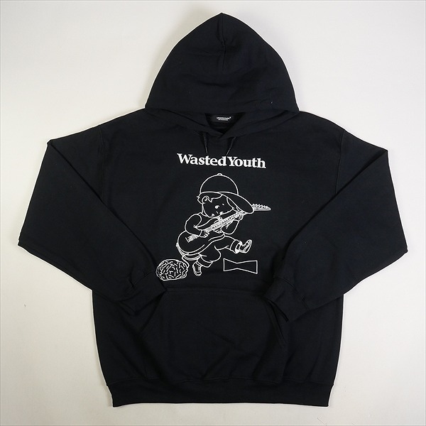 Wasted youth ウェイステッドユース Verdy ×UNDERCOVER Hoodie パーカー 黒 Size 【L】 【新古品・未使用品】 20753503