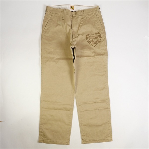 HUMAN MADE ヒューマンメイド 22AW Logo Chino Pants チノパンツ ベージュ Size 【L】 【新古品・未使用品】 20755009