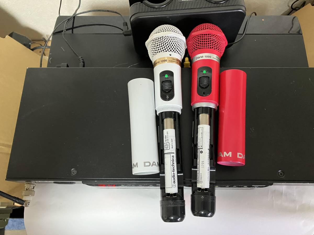 第一興商 DWRー1000 DWMー1000マイクset オーディオ機器 第一興商 DWRー1000 DWMー1000マイクset オーディオ機器