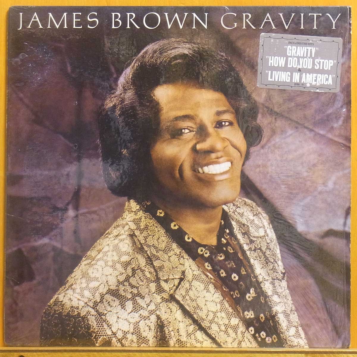 ◇シュリンク美品!ダブル洗浄済!★James Brown(ジェームス ブラウン)『Gravity』 USオリジLP #60345の画像1