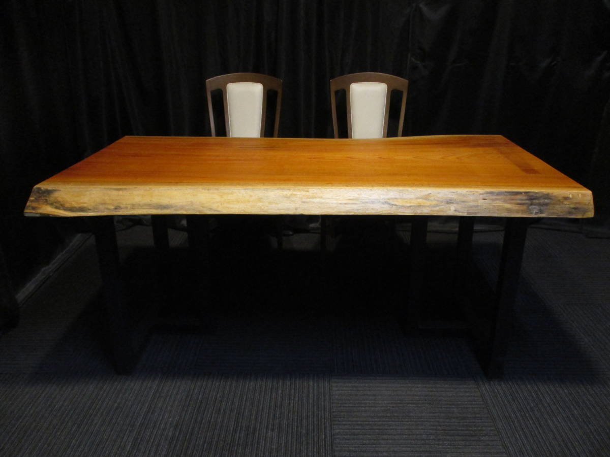 ＃758■　欅　けやき　巨大テーブル　一枚板　無垢　テーブル　板　　ローテーブル 　ダイニング　 　 座卓 天板 　無垢　　_画像10