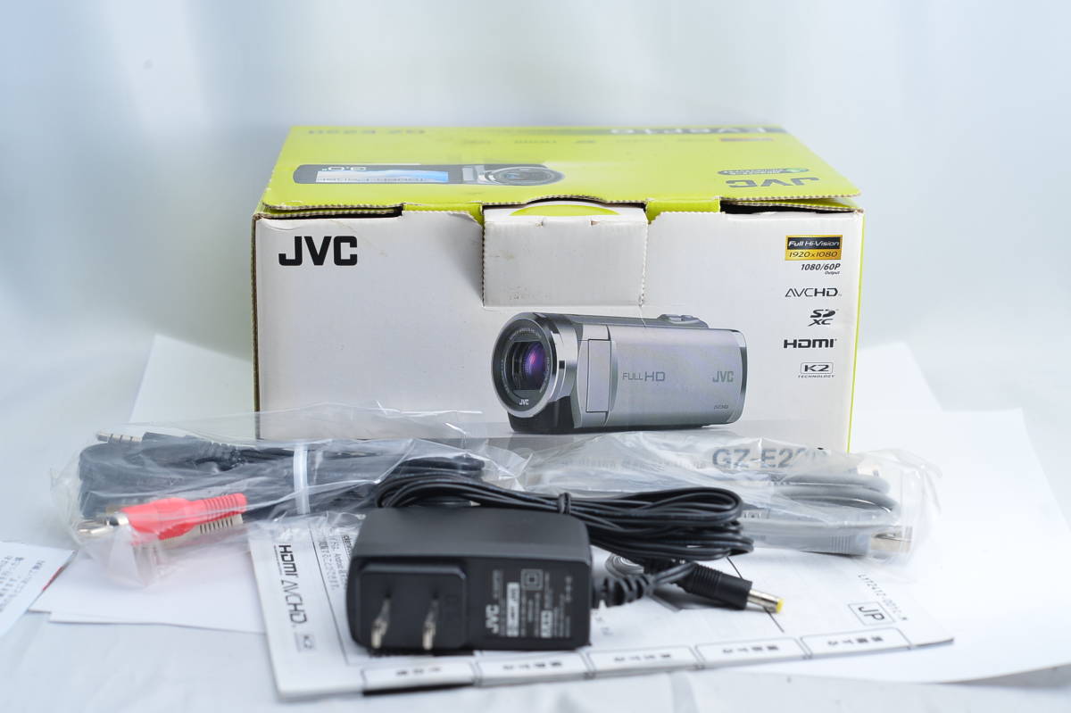 #0721 JVC GZ-E220-S Everio ケンウッド デジタルビデオカメラの画像2