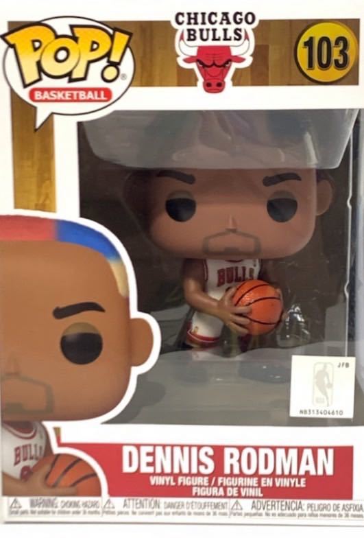 Funko pop デニス・ロッドマン Dennis Rodman フィギュア シカゴブルズ NBA アンティーク、コレクション トレーディングカード バスケットボール