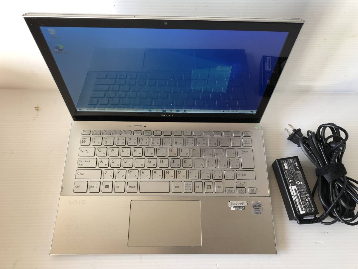 Sony VAIO SVP132A1CN Core i5-4200U RAM 4GB SSD 128GB カメラ HDMI タッチパネル　Windows10 office _画像1