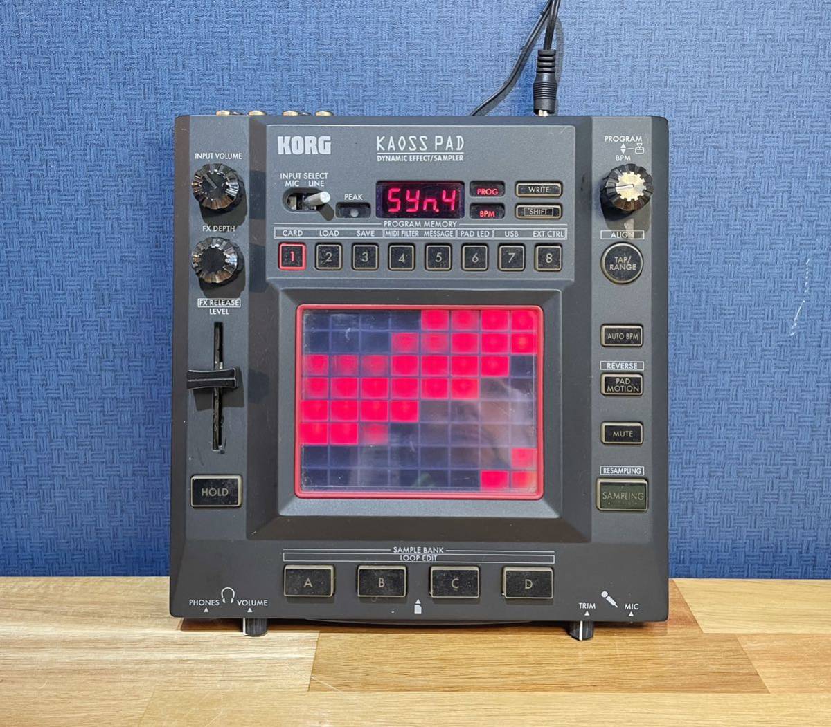 組み合わせ自由自在 ジャンク KORG KAOSS PAD KP3 電源付きません