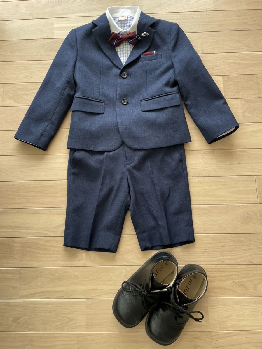 petit main プティマイン 男の子用 スーツ キッズ服(男の子用) 100cm