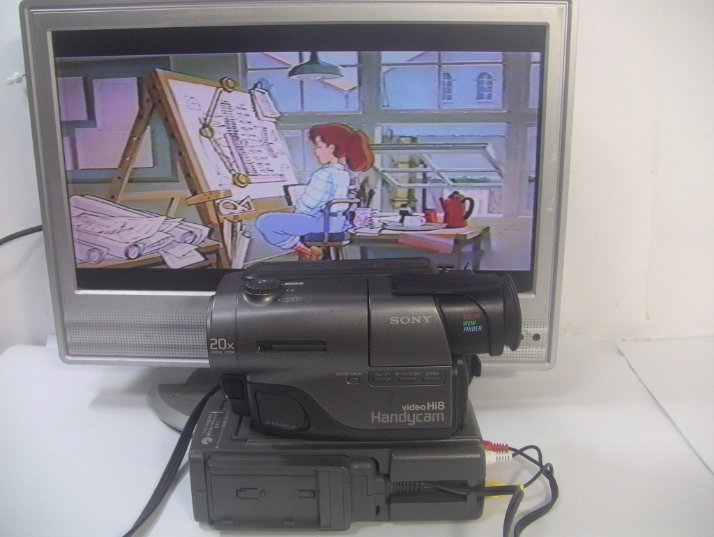 8mmテープ再生できます SONY Hi8ビデオカメラ CCD-TR11 ダビング 8mmテープ再生できます SONY Hi8ビデオカメラ CCD-TR11 ダビング