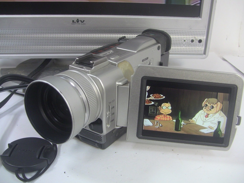 MiniDVテープ再生できます SONY MiniDVビデオカメラ DCR-TRV20 MiniDVテープ再生できます SONY MiniDVビデオカメラ DCR-TRV20
