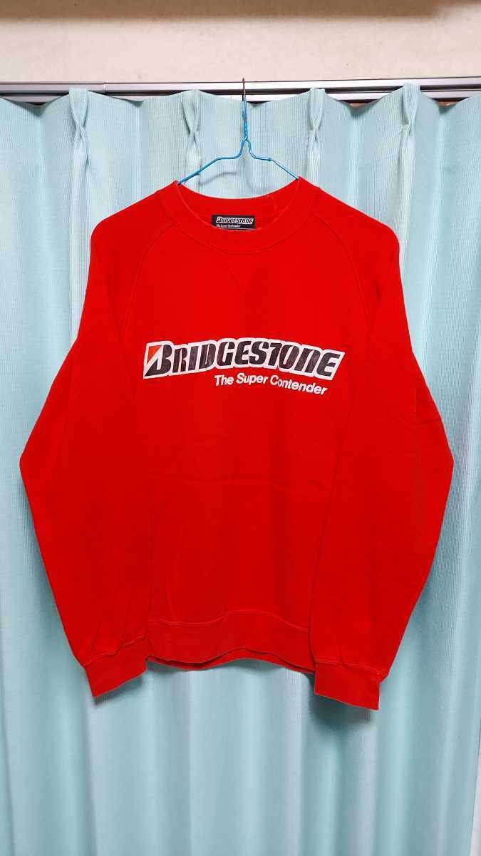  that time thing Bridgestone front print sweatshirt M size highway racer hot-rodder old car GZ10 Soarer GX61 Cresta GX71 Mark IIkretak