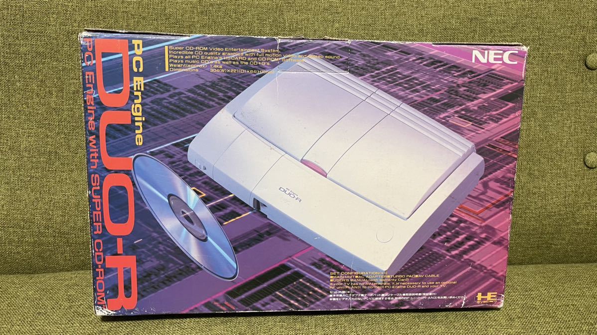 PCエンジン DUO-R 本体 箱説付き PC Engine Duo-R_画像2