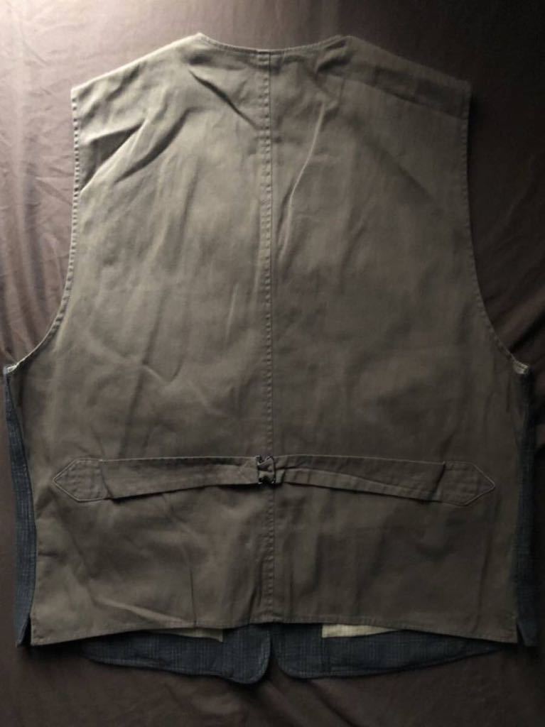 傑作】極美品 RRL ROSARIO WAISTCOAT ダブルアールエル ジョニーデップ