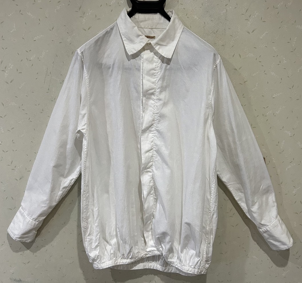 人気の春夏 ホワイトシャツ 裾バルーン 四国山城工場産 KAPITAL