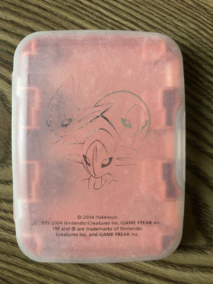 ゲームボーイカートリッジケース デオキシス Yahoo!オークション - GBA ゲームボーイ カートリッジケース