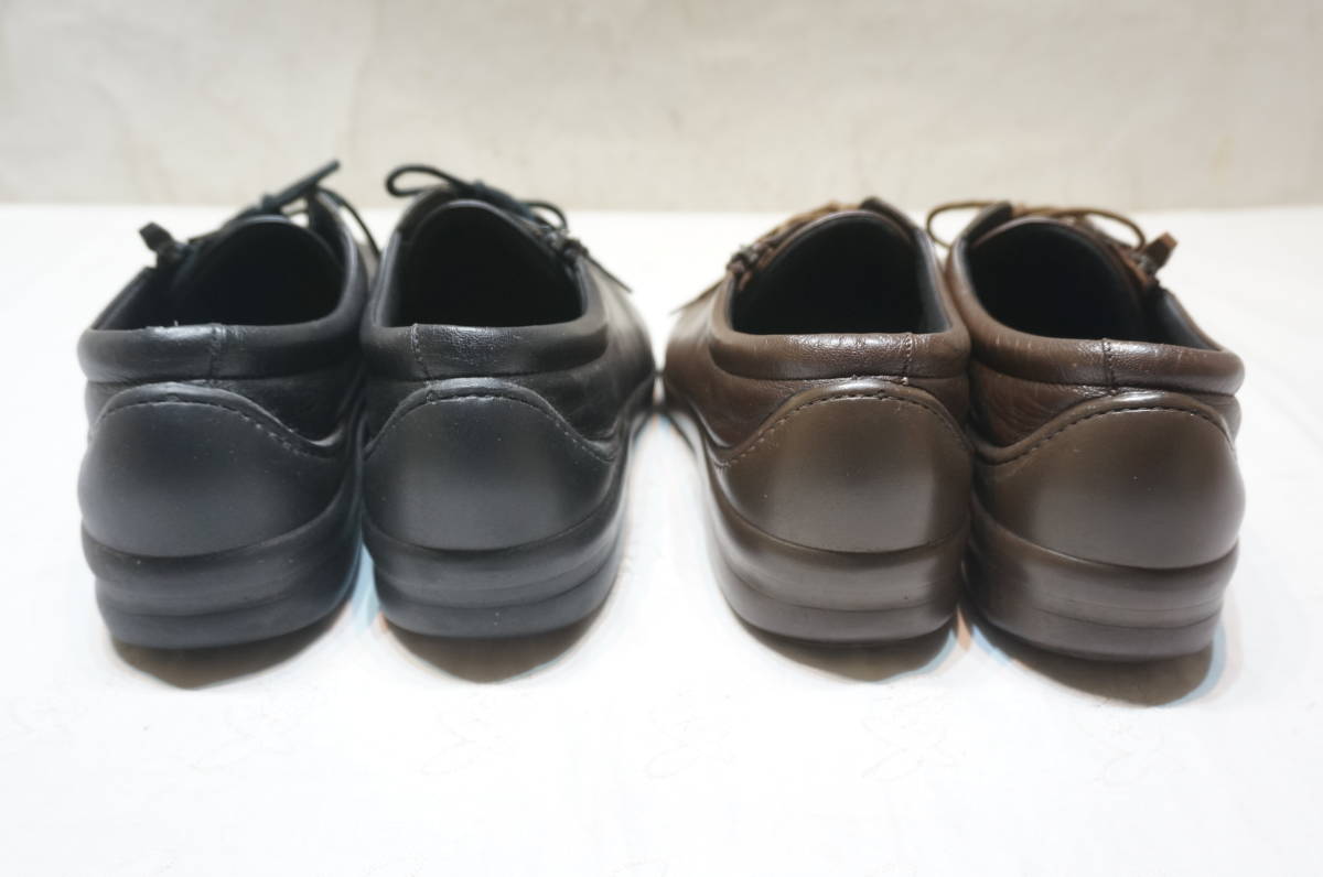 【L31A】2点セット！Bon Step ボン ステップ OTSUKA レディースシューズ 靴 24.0cm EEEE ブラック/ブラウン 外反母趾対応シューズ 日本製 の画像4