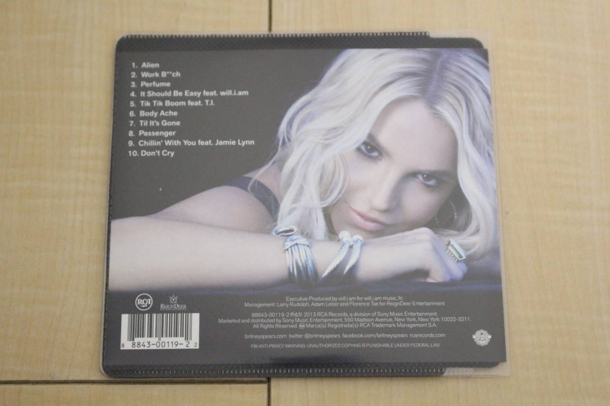 Britney Spears Britney Jean CD 元ケース無し メディアパス収納