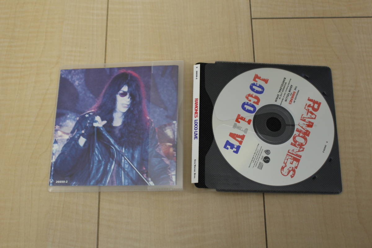 Ramones Loco Live CD 元ケース無し メディアパス収納_画像3