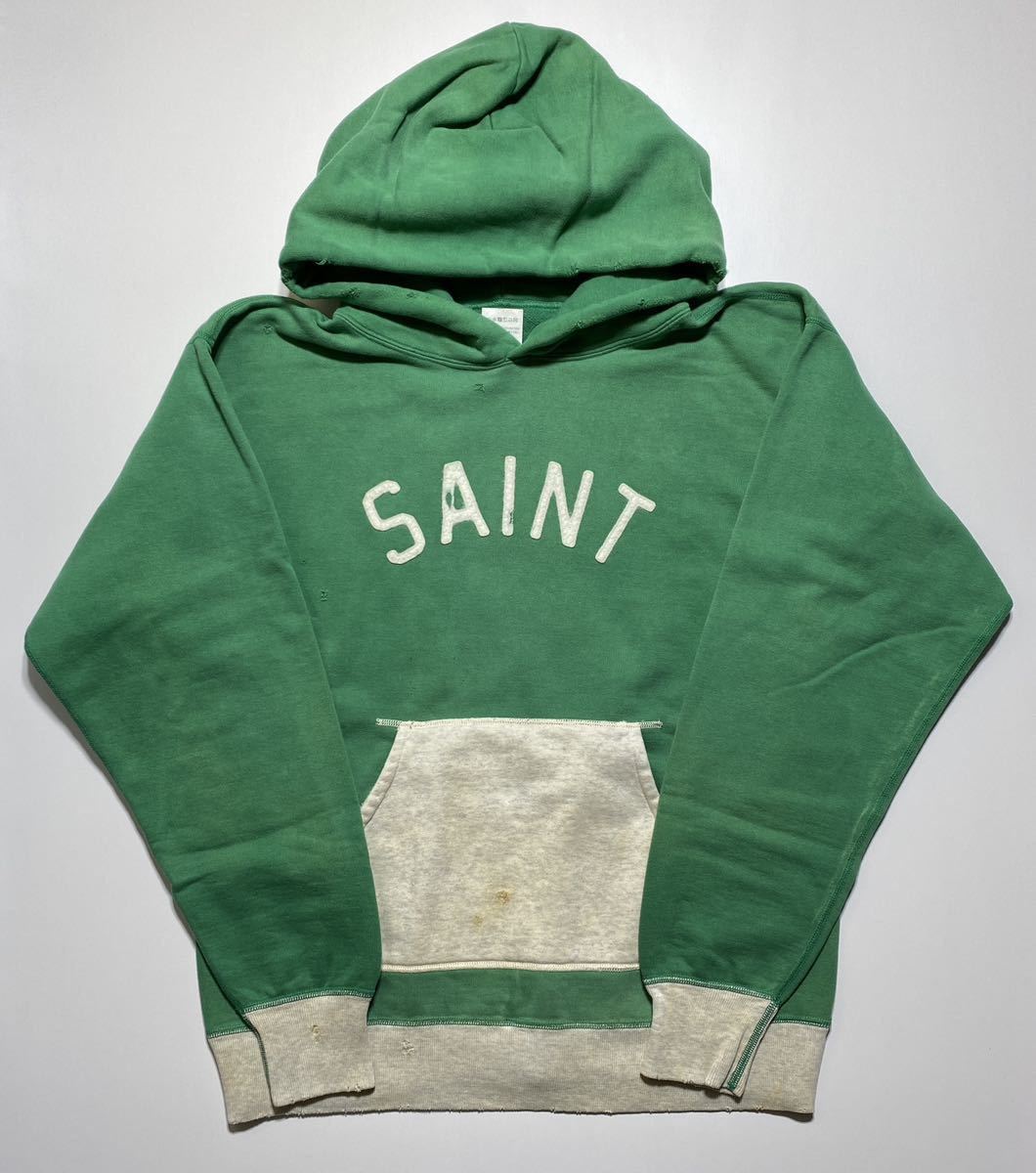 LSAINT MICHAEL FELT SWEAT HOODIE セントマイケル フェルト