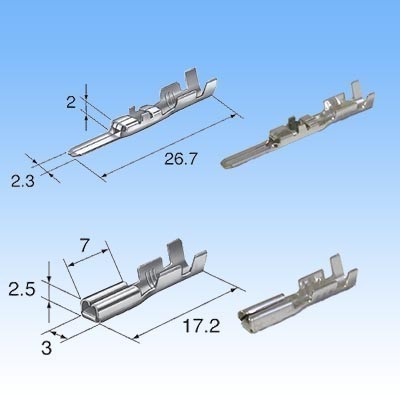 住友電装 090型 MT 10極 カプラー・端子セット 黒色_画像4