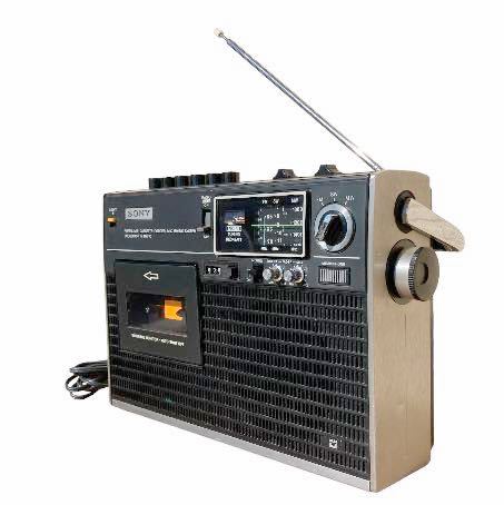 SONY ソニー カセットレコーダー CF-1780 ３バンドラジカセ 昭和レトロの画像3