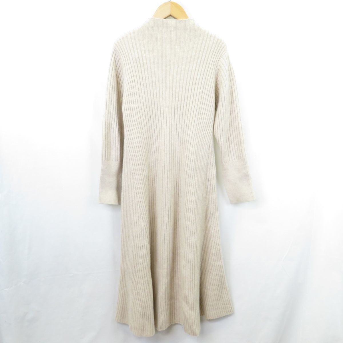 CELFORD ボトルネック リブニット ワンピース size36/セルフォード