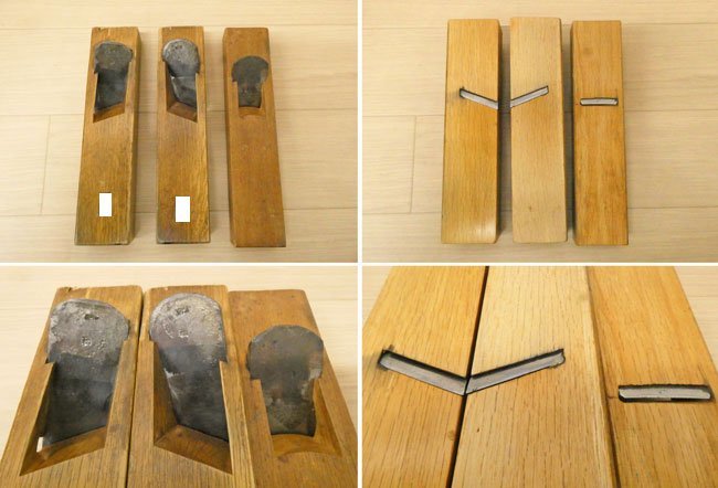 5)まとめて14点セット 鉋 職人 大工道具 カンナ かんな 大工 DIY 作業 木工 清重 弘泰 金扇 など