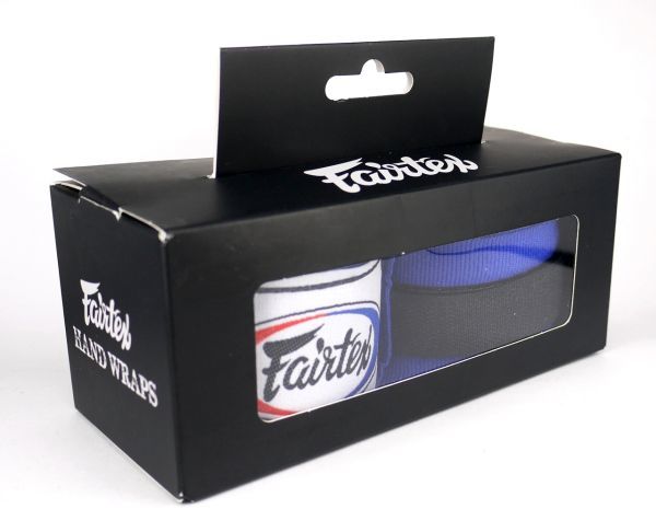 新品 FAIRTEX フェアテックス コットン バンテージ 5ｃｍ×4.5Ｍ ブルー 伸縮タイプ ムエイタイ キックボクシング MMA グローブ 格闘技_画像4