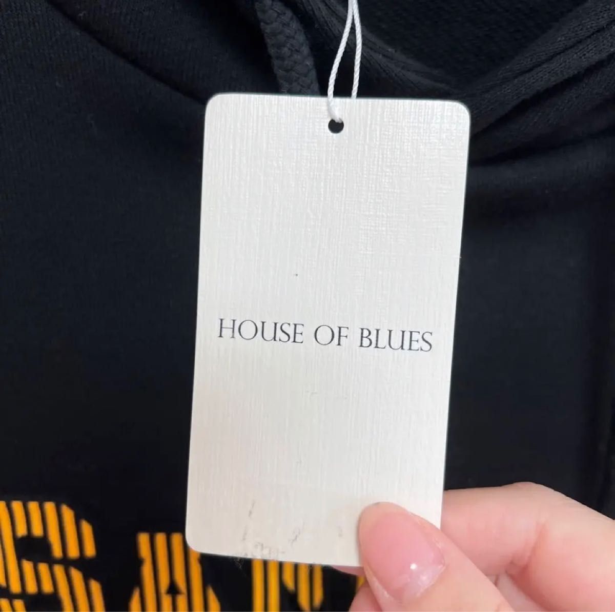【新品*送料込】HOUSE OF BLUES 黒パーカー メンズ M