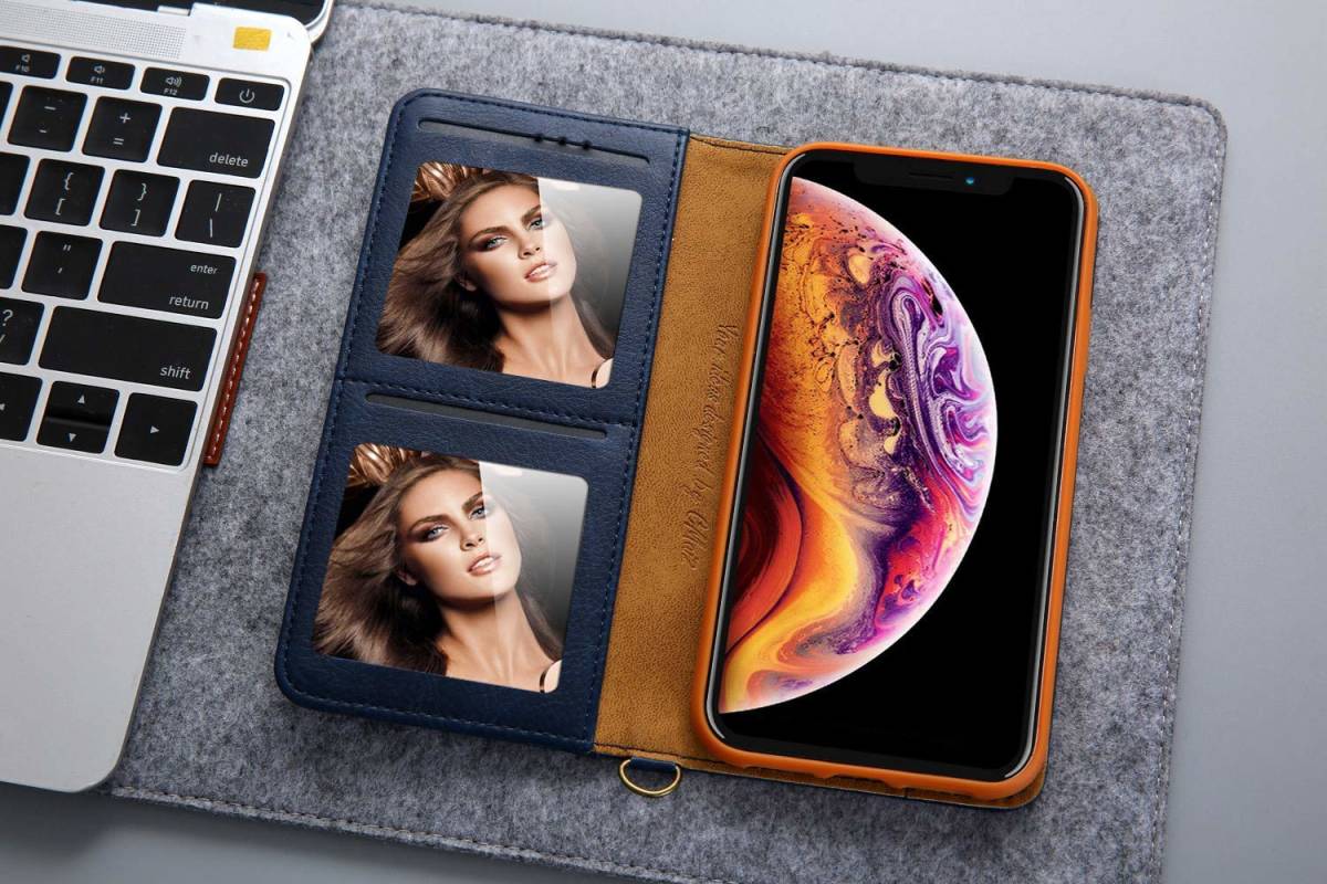 iphone XS レザーケース アイフォン x ケース iphone x/xs 手帳型 カード収納 4