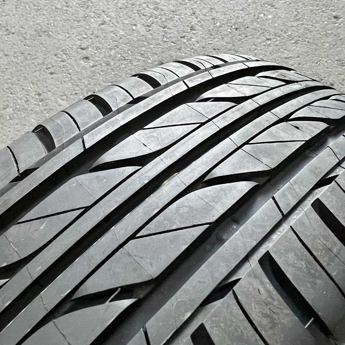 タイヤ付き社外ホイール1本　BRIDGESTONE ECO FORME SE-10(ブリヂストン エコフォルム)　15×6J　+45　100　5穴　185/60R15　2009年　7ミリ_画像8