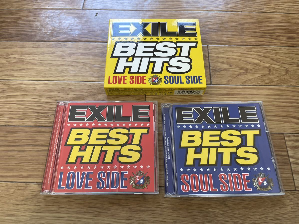 11 CD cd EXILE BEST HITS LOVE SIDE SOUL SIDE_画像3