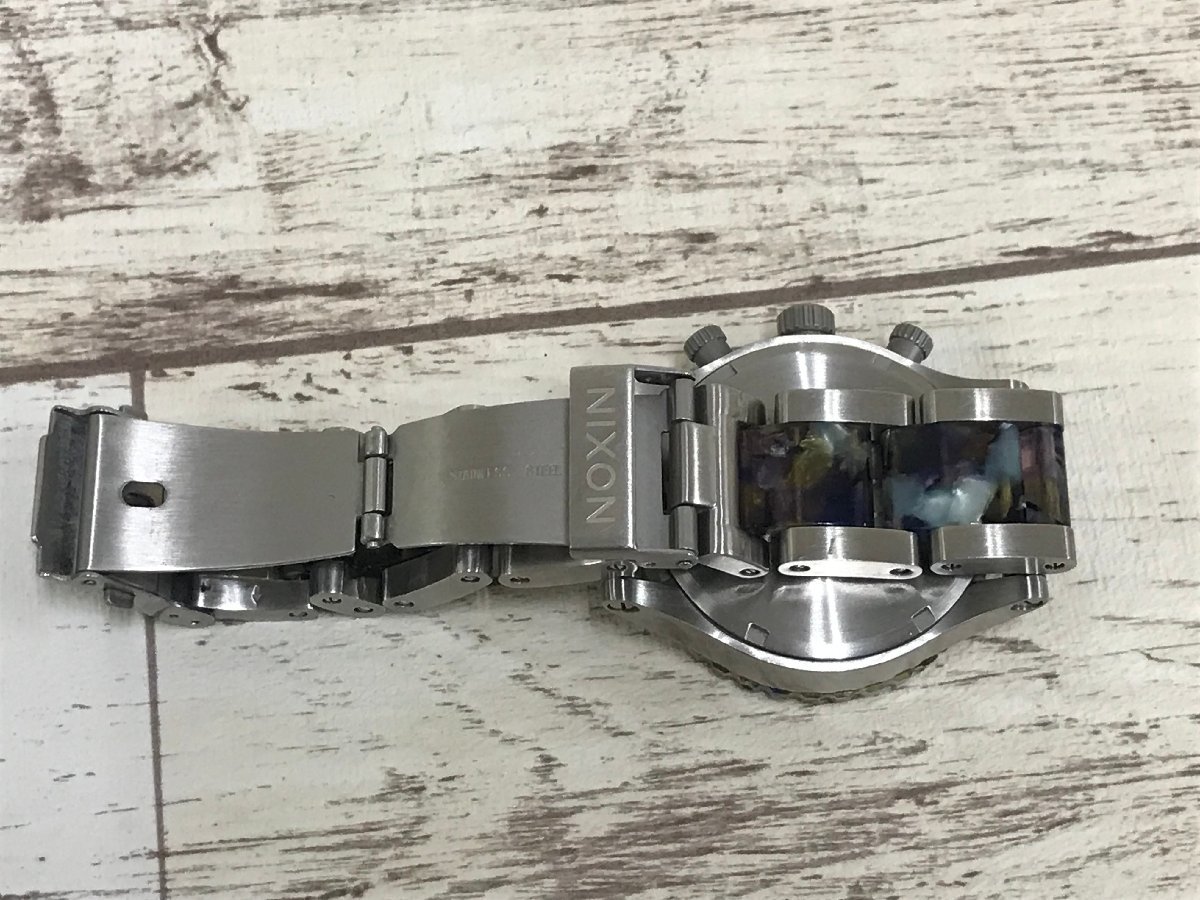 160A NIXON ニクソン MINIMIZE THE 42-20クロノグラフ 時計 ジャンク