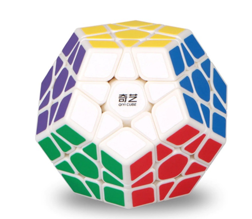 Megaminx Magic Cube 3 × 3 label none surface body Speed Cube head. gymnastics toy 