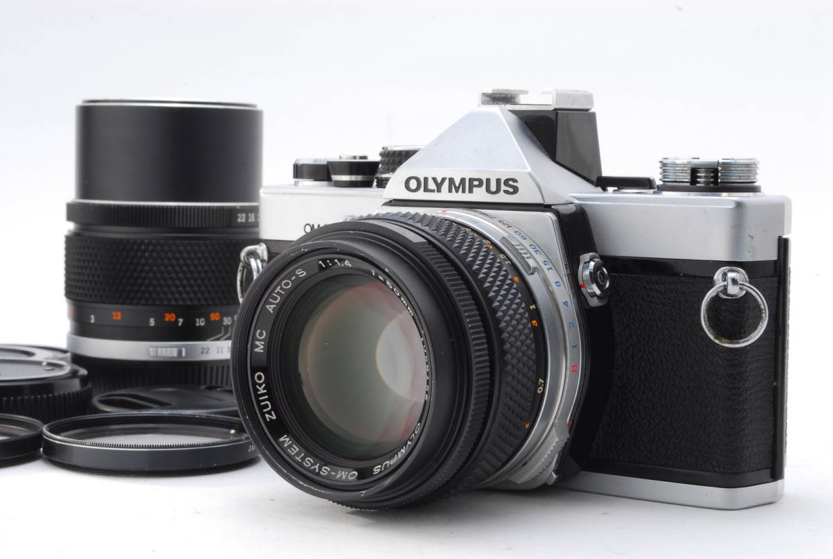 超美品！完動品！OLYMPUS OM-2N レンズ2本セット フィルムカメラ-