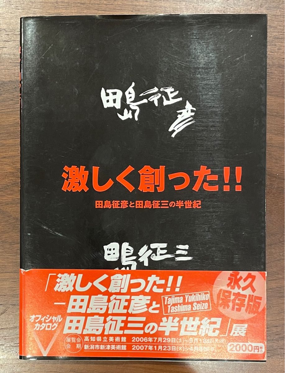 激しく創った！！　田島征彦と田島征三の半世紀 田島征彦／著　田島征三／著