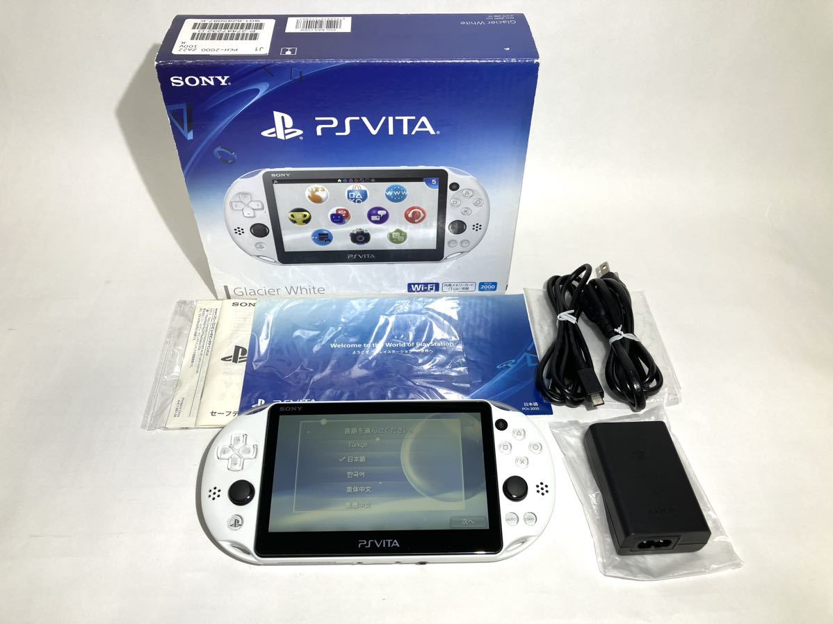 ヤフオク! - 1円〜【美品】SONY PS Vita PCH-2000