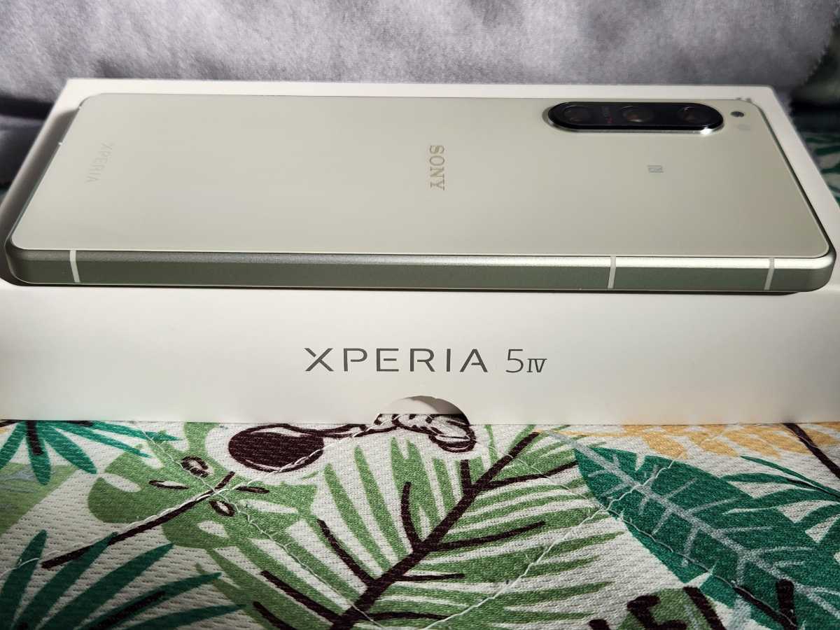 Softbank Xperia5 IV A204SO エクリュホワイト 美品 | veganutris.com.br