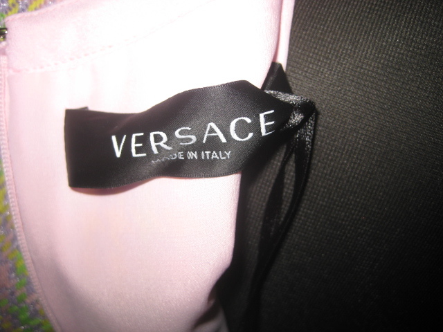 Versace ワンピース　イタリア製　38 160/84A 新品・タグ付　1003029 1A02804 ベルサーチェ_画像6