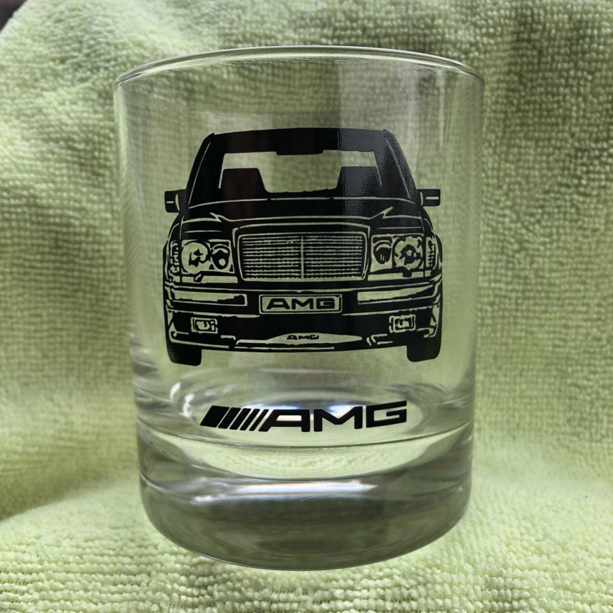 [ новый товар не использовался ] Benz W124 300E6.0AMG вулканическое стекло стакан E320E400E500E60E Class Medium-class 
