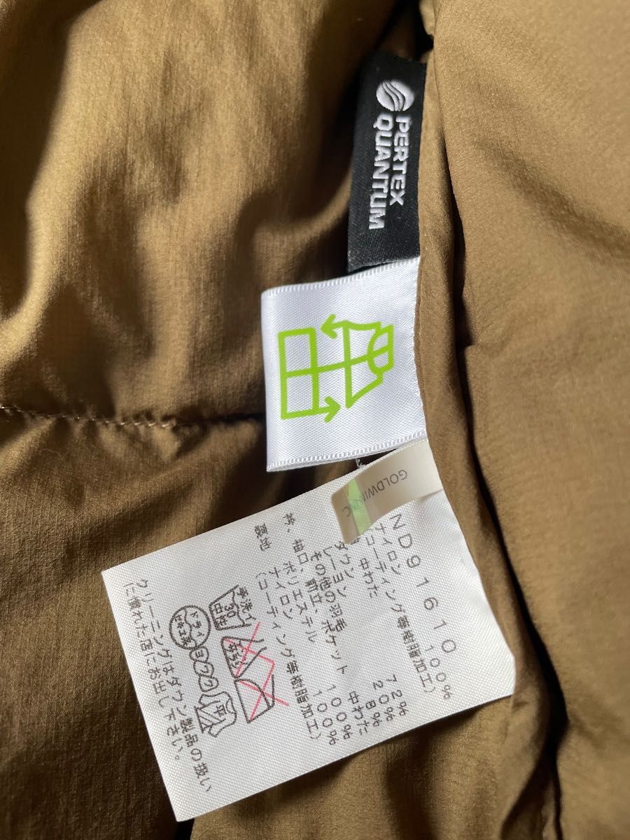 美品 ノースフェイス 極暖 スタッフドシャツ ダウン XL