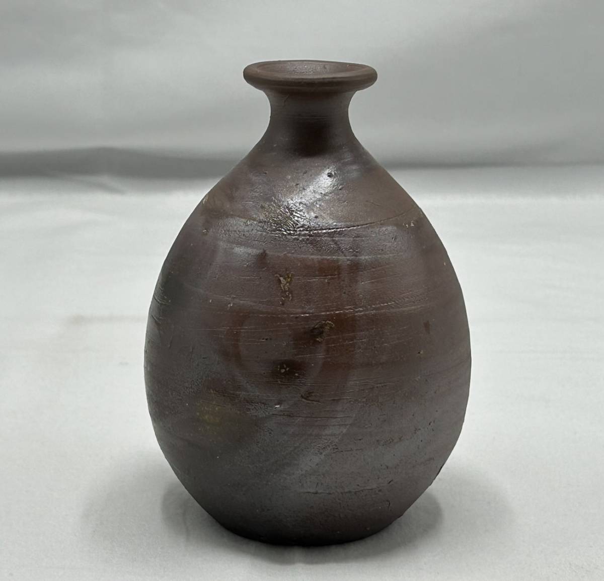 陶楽 茶碗 清水焼 高さ : 8.7㎝ 窯元陣屋 陶器 陶芸 焼物 茶道具-