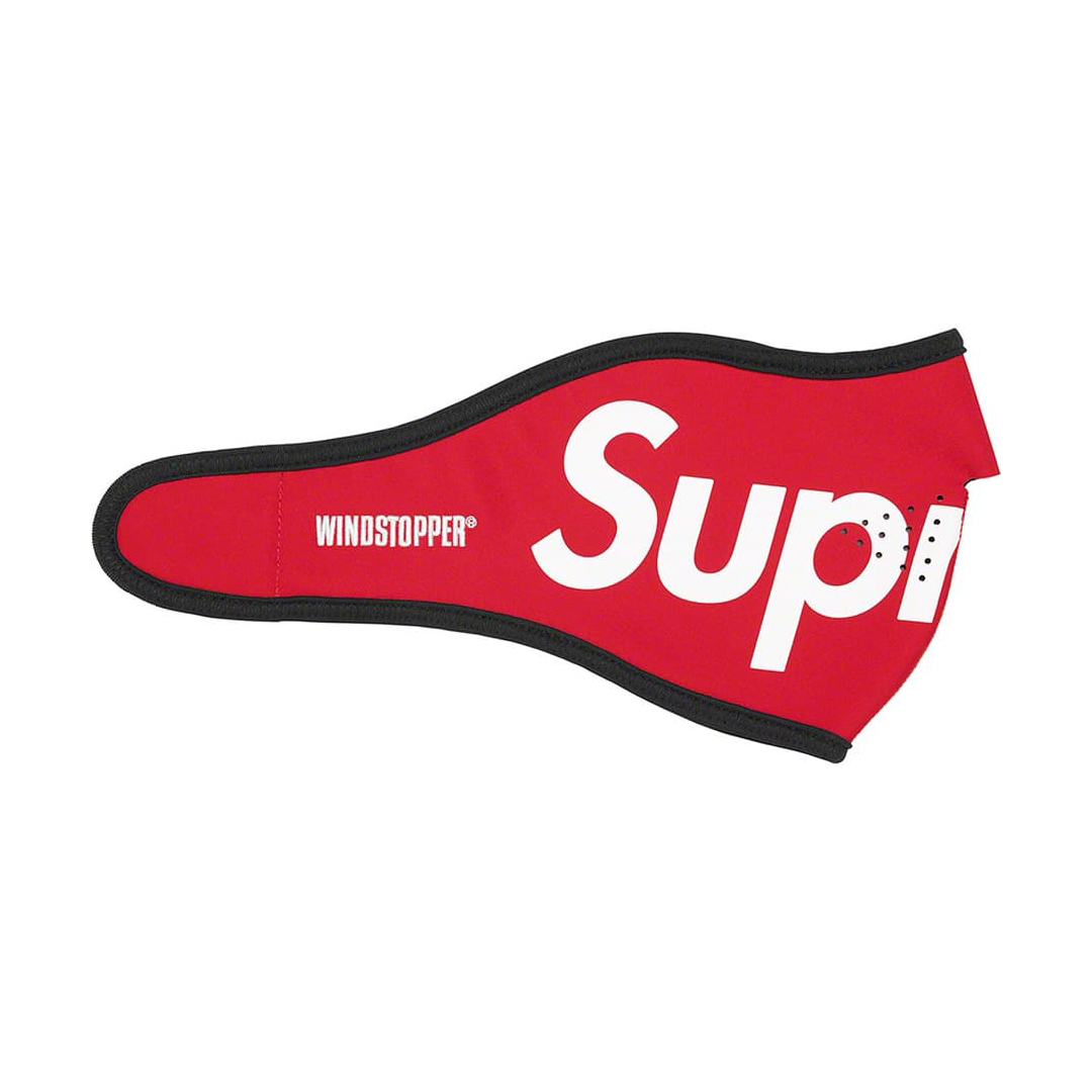 1848　Supreme WINDSTOPPER Facemask Red　シュプリーム　ウィンドストッパー　フェイスマスク　赤　2022FW_画像3