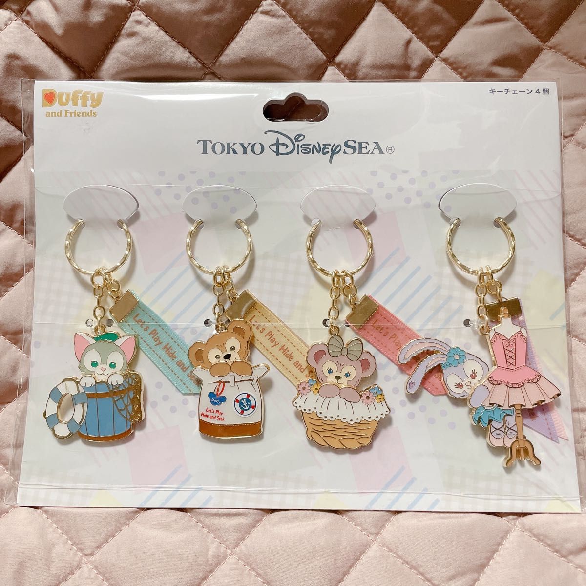 ディズニー ダッフィー&フレンズ かくれんぼ キーホルダーセット ディズニー ダッフィー&フレンズ かくれんぼ キーホルダーセット
