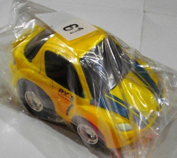 非売品 タカラ チョロQ（チョロキュー） マツダ RX-8 黄 袋入り #61 #B035_画像1