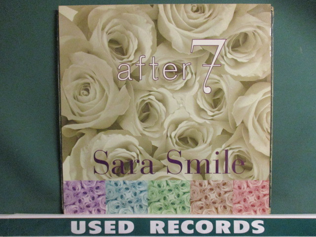 After 7 ： Sara Smile 12'' (( Hall & Oates カバー ! / After7 Hall&Oates / 落札5点で送料無料_画像1
