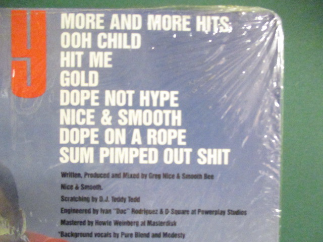Nice & Smooth ： Nice&Smooth LP (( Funky For You / More And More Hits / Dope On A Rope / 落札5点で送料無料_画像4