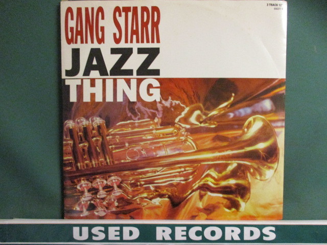 Gangstarr ： Jazz Thing 12'' (( Gang Starr / DJ Premier / 落札5点で送料無料_画像1