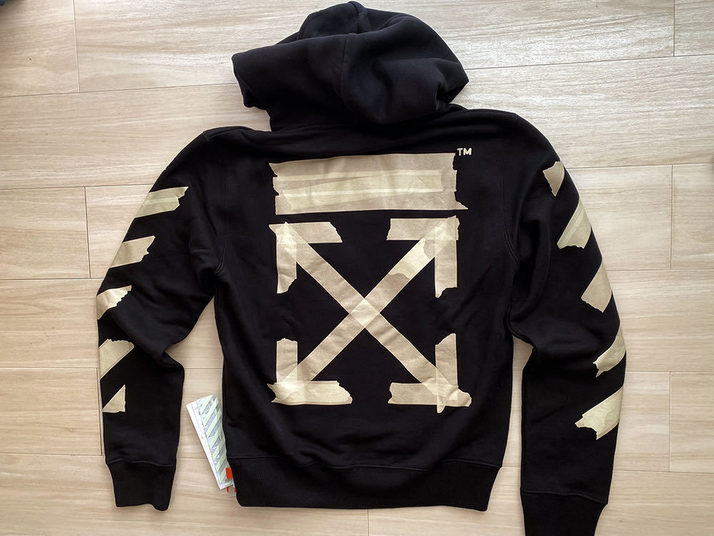 新品/未使用/正規品/タグ付】OFF-WHITE 20SS TAPE ARROWS OVER HOODIE