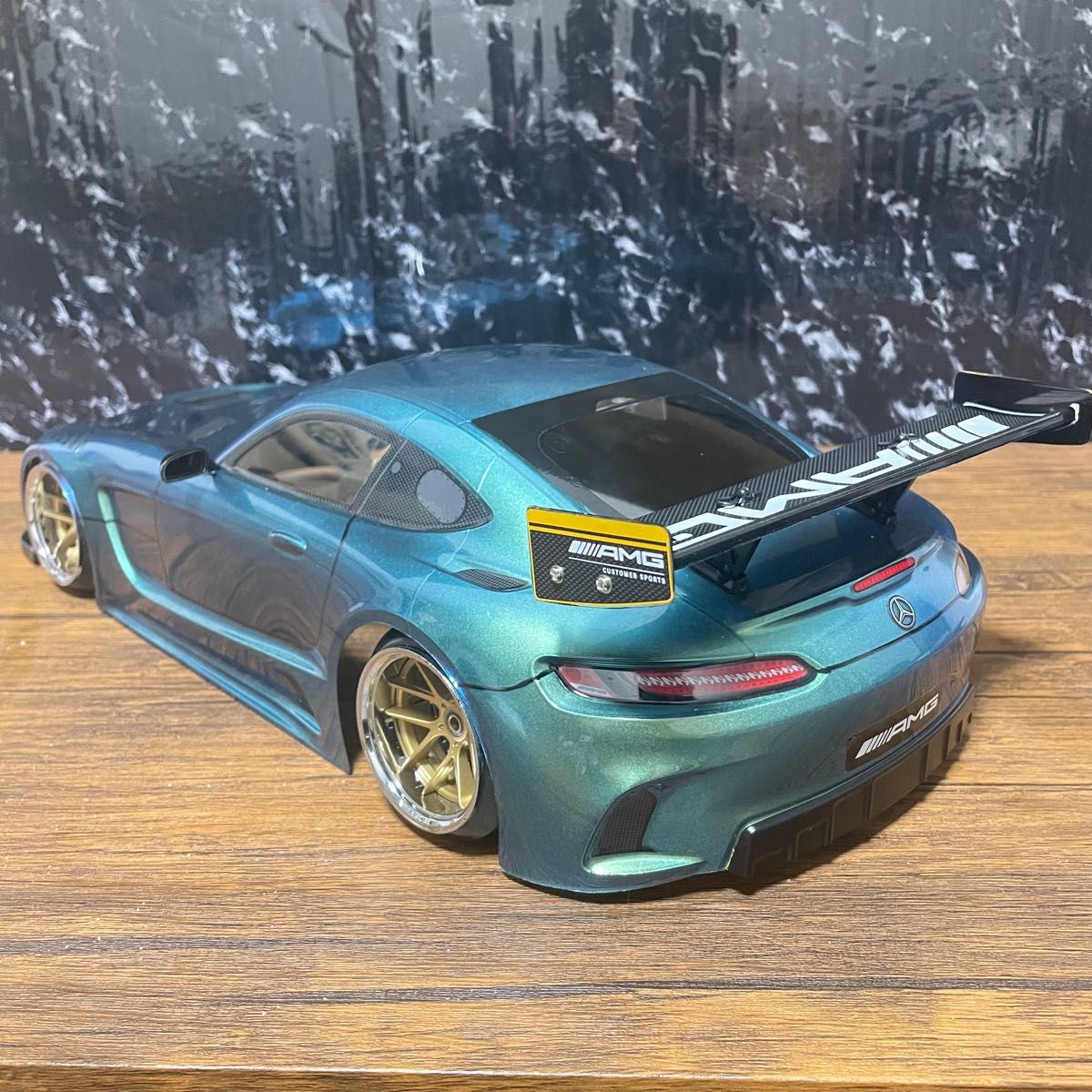 タミヤ　メルセデスamg　ドリフト　1/10 ラジコン　ボディ　rc ドリフト 塗装済み 完成品