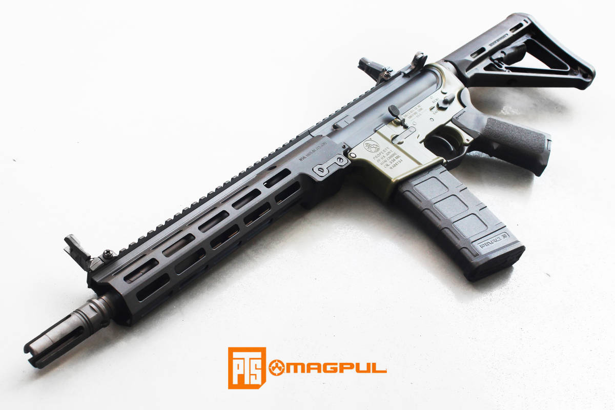 マルイ □【希少実物パーツ多数・内部外部カスタム】MAGPUL PTS 東京